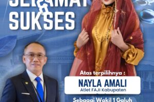 Membanggakan! Atlet FAJI Kabupaten Banjar Nayla Amali Terpilih sebagai Wakil I Galuh Kalsel 2026