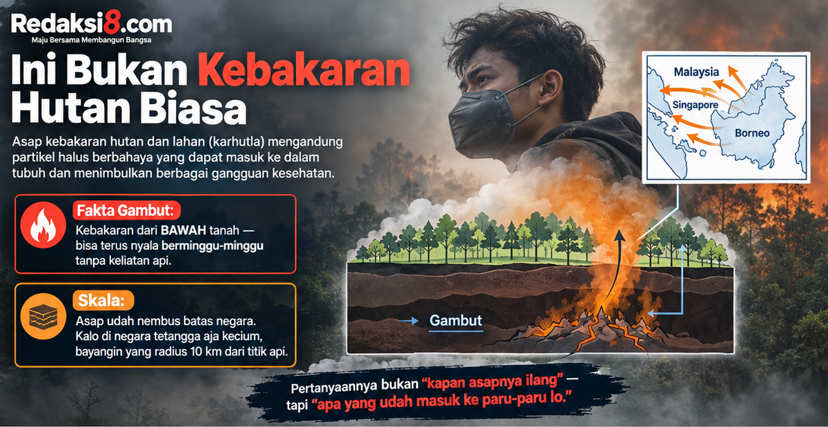 Paru-Paru Anak Bisa Rusak Total! Ini Bukan Kebakaran Hutan Biasa