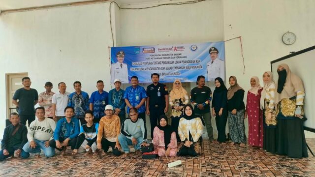 Jaga Kelestarian Perairan, DKPP Banjar Sosialisasikan Aturan Penangkapan Ikan di Tiwingan Lama