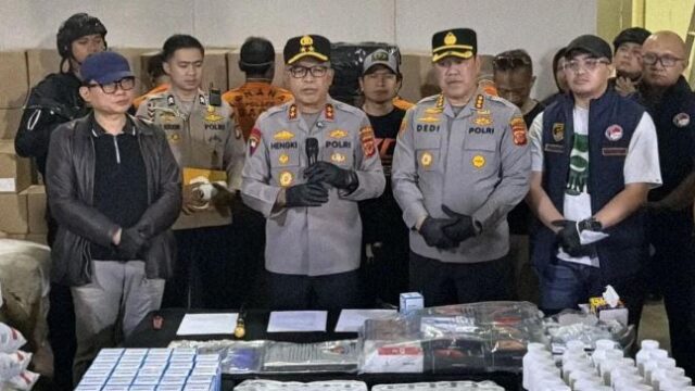 Pabrik Obat Terlarang Raksasa Dibongkar di Bandung!